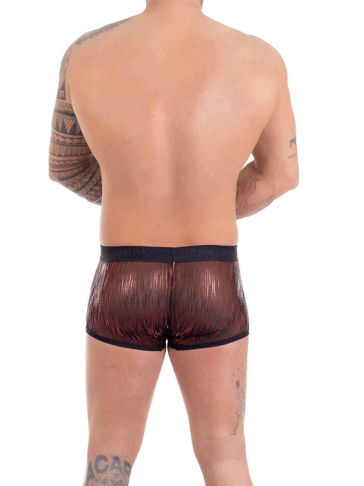 EROS VENEZIANI 7552 Push-Up Boxer mit Lamé-Druck Eros Veneziani Kleidung & Accessoires:Spezielle Anlässe:Erotik:Herrenunterwäsche nudosz.myshopify.com