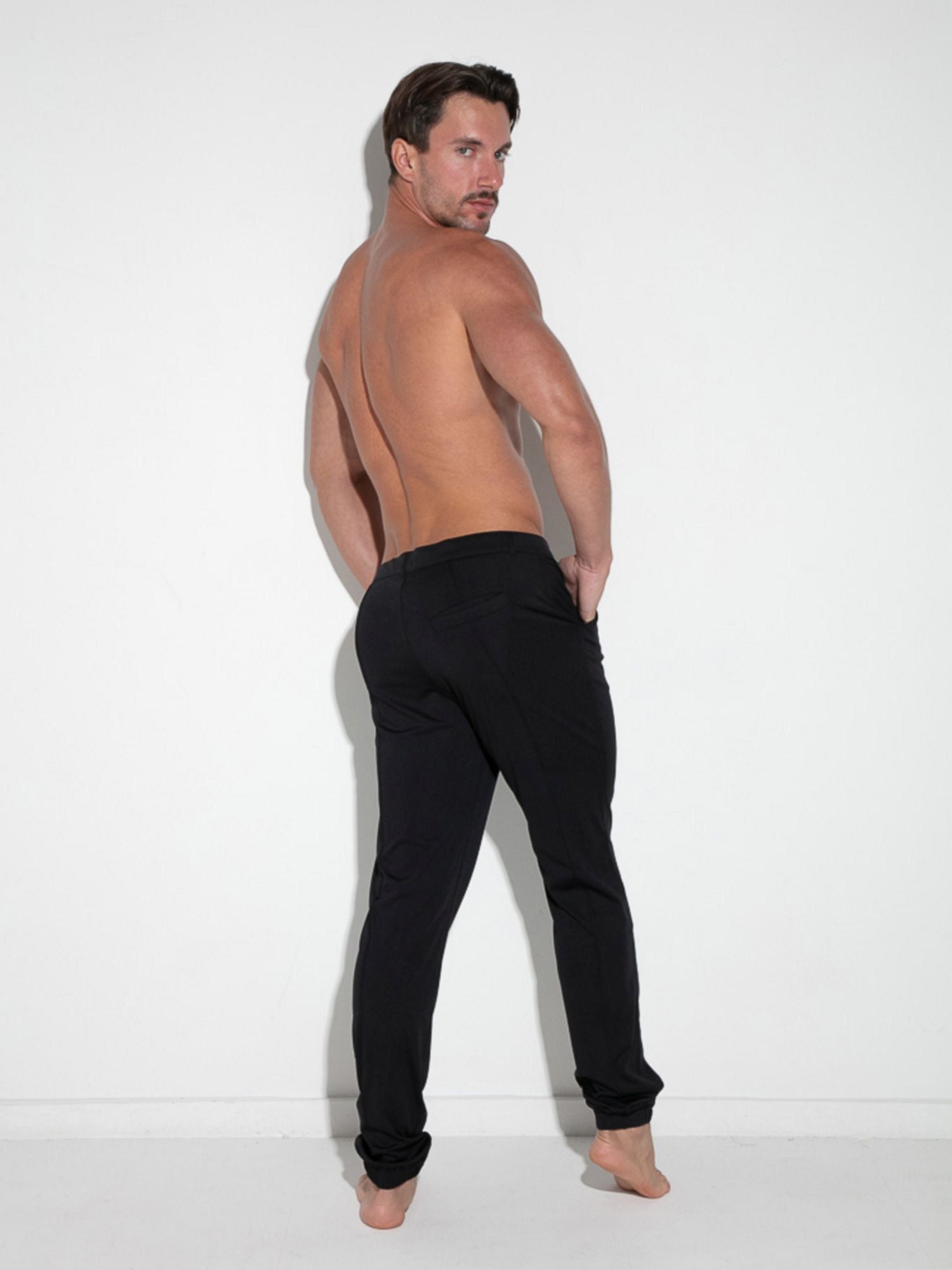 Code 22 SILKY CUFFED PANT 9748 - Stretchhose Code 22 Kleidung & Accessoires:Herrenmode:Jeans nudosz.myshopify.com