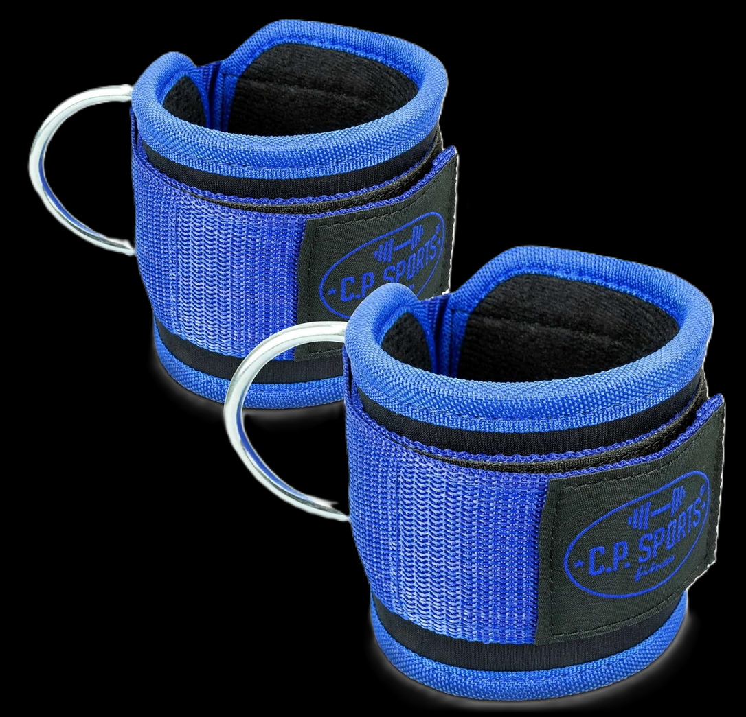 Premium Fußschlaufen- Blau / Pink - C.P. Sports - G4-3