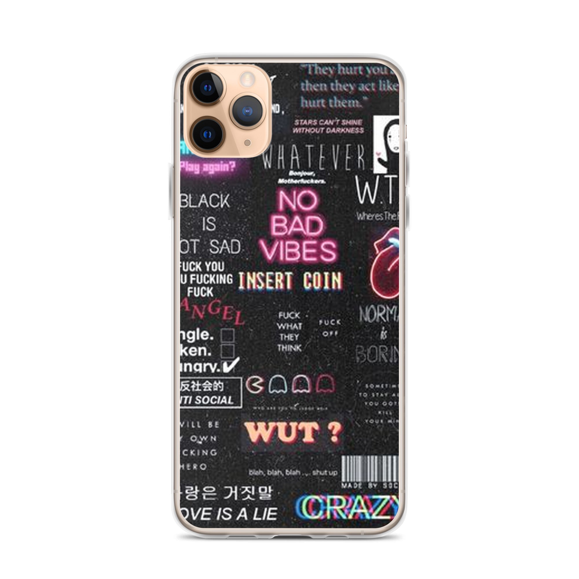 No bad vibes iPhone-Hülle