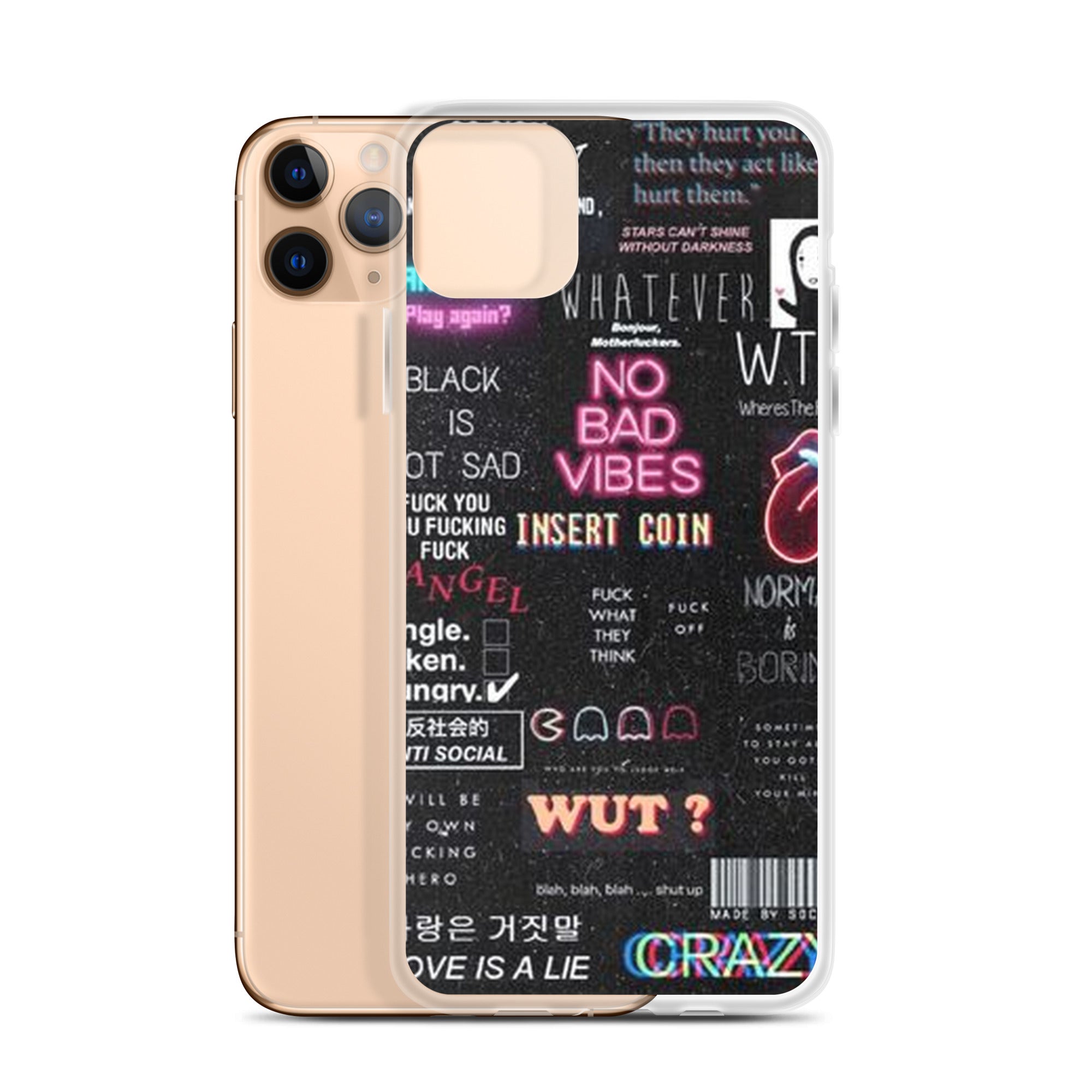 No bad vibes iPhone-Hülle