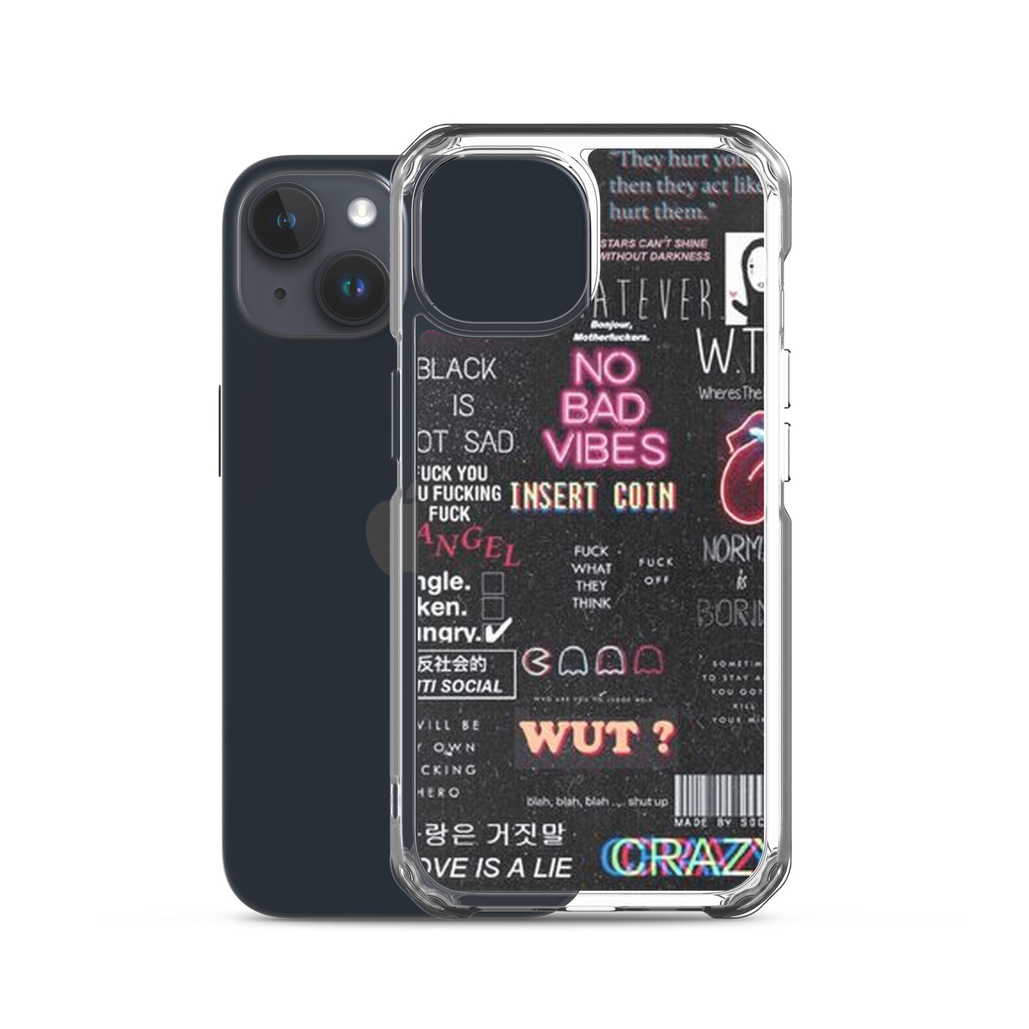 No bad vibes iPhone-Hülle