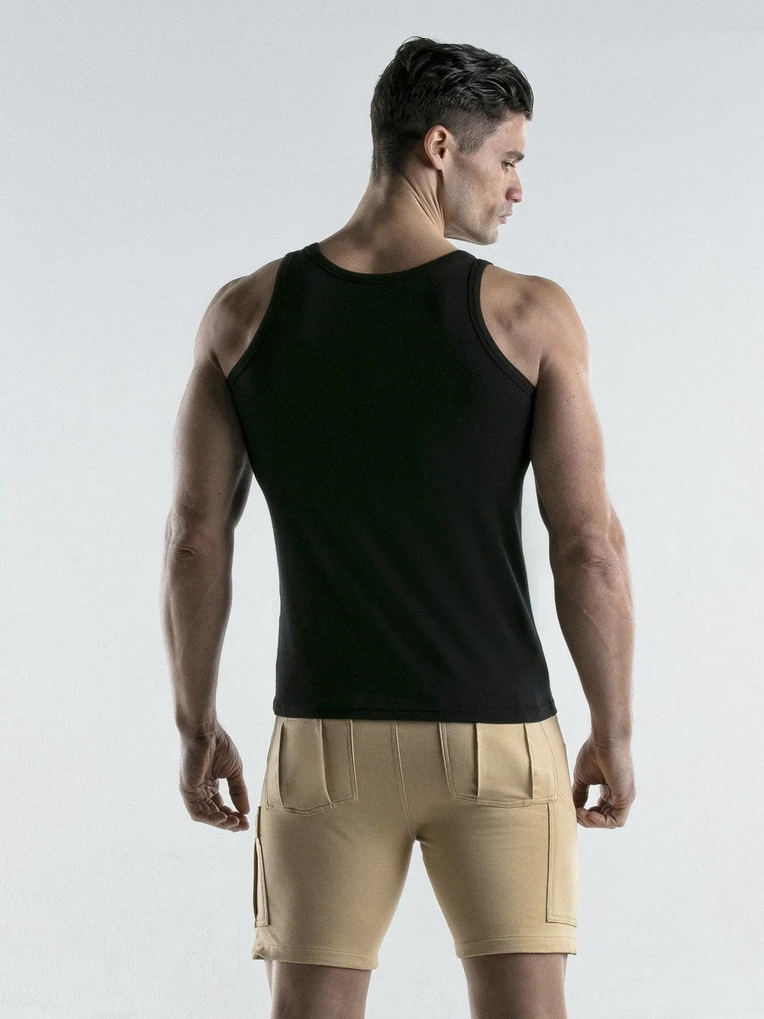 CODE 22 - BASIC TANK TOP 3300 - noodosz CODE 22 - BASIC TANK TOP 3300 Code 22 Kleidung & Accessoires:Herren:Herrenmode:Fitnessmode:Sporttops nudosz.myshopify.com