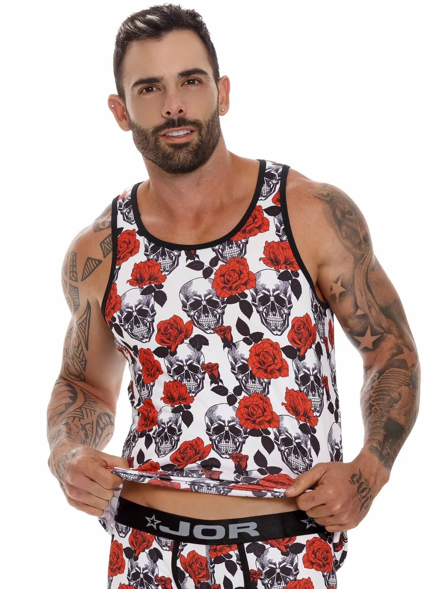 JOR 1662 JALISCO bedrucktes Tank Top - noodosz JOR 1662 JALISCO bedrucktes Tank Top Jor Kleidung & Accessoires:Herren:Herrenmode:Shirts & Hemden:T-Shirts nudosz.myshopify.com