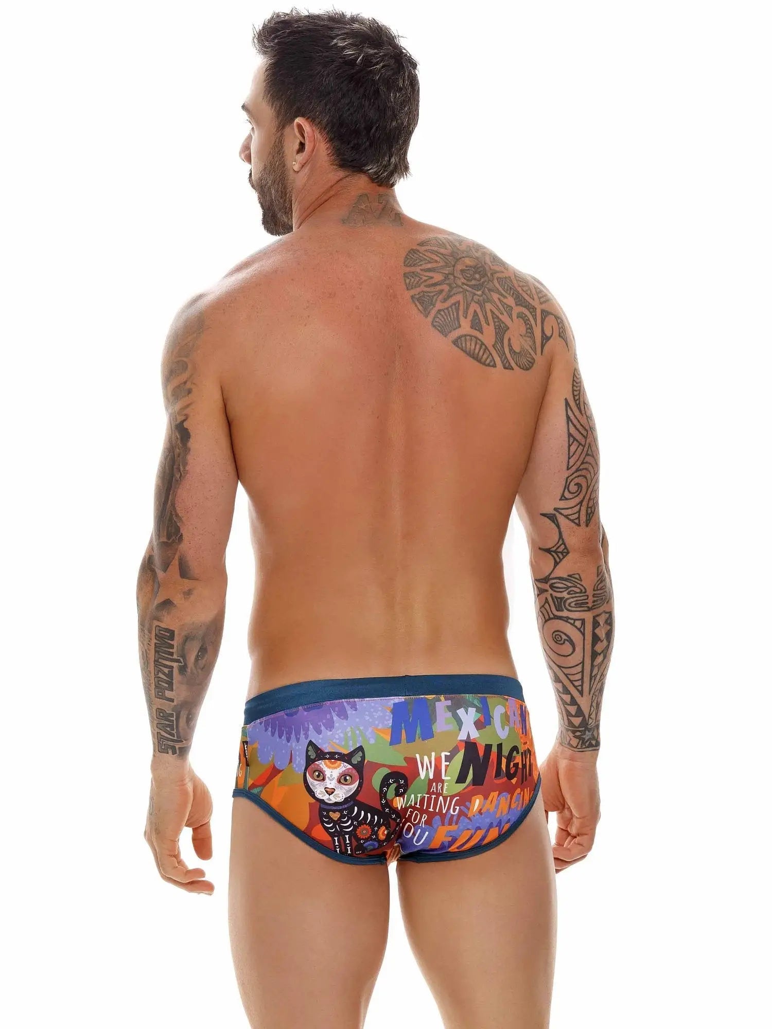 JOR 1664 DF Badehose bedruckt Motiv - noodosz JOR 1664 DF Badehose bedruckt Motiv Jor Kleidung & Accessoires:Herrenmode:Bademode nudosz.myshopify.com