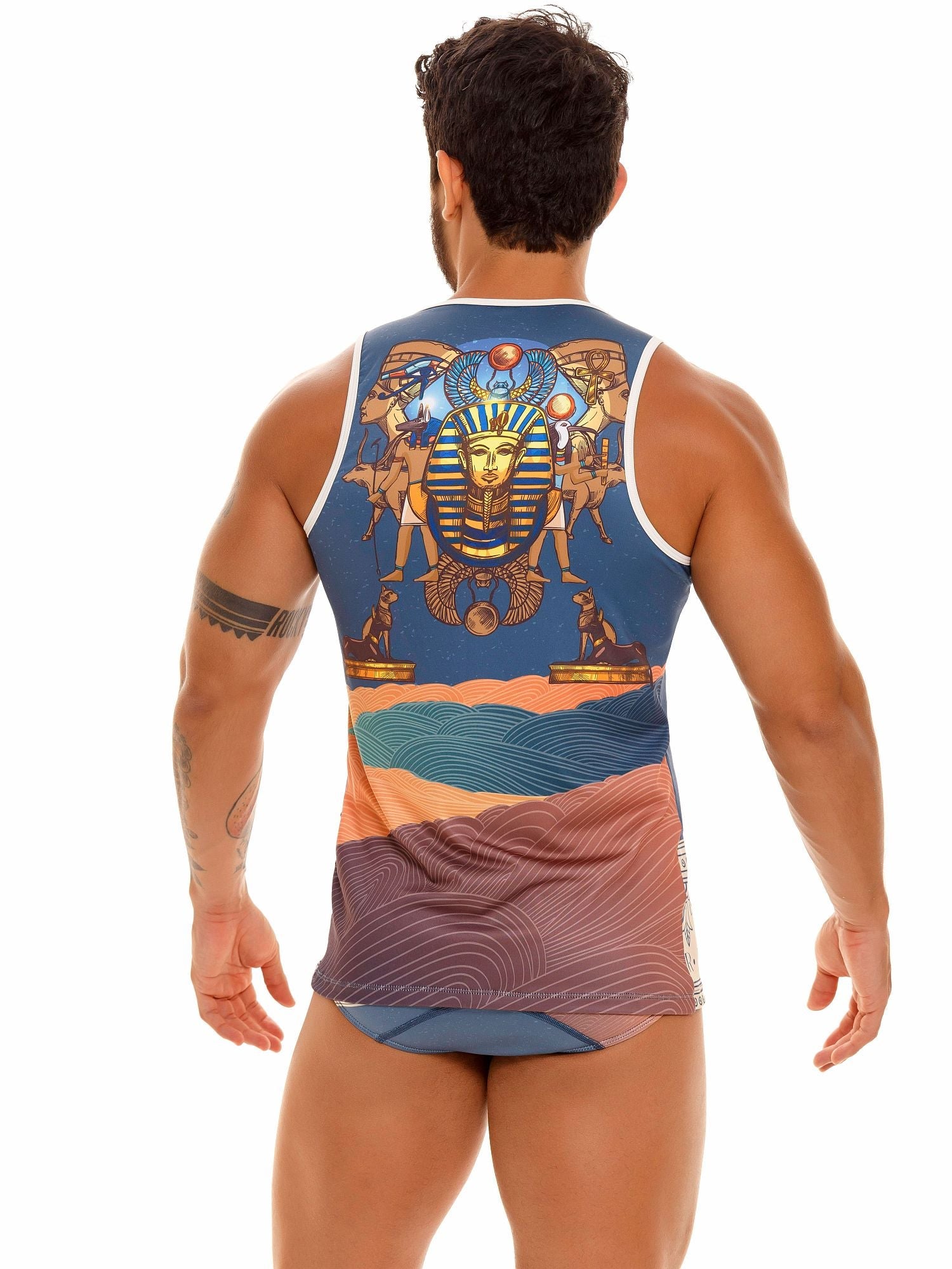 JOR 1884 LUXOR TANK - Top bedruckt - noodosz JOR 1884 LUXOR TANK - Top bedruckt Jor Kleidung & Accessoires:Herren:Herrenmode:Shirts & Hemden:T-Shirts nudosz.myshopify.com