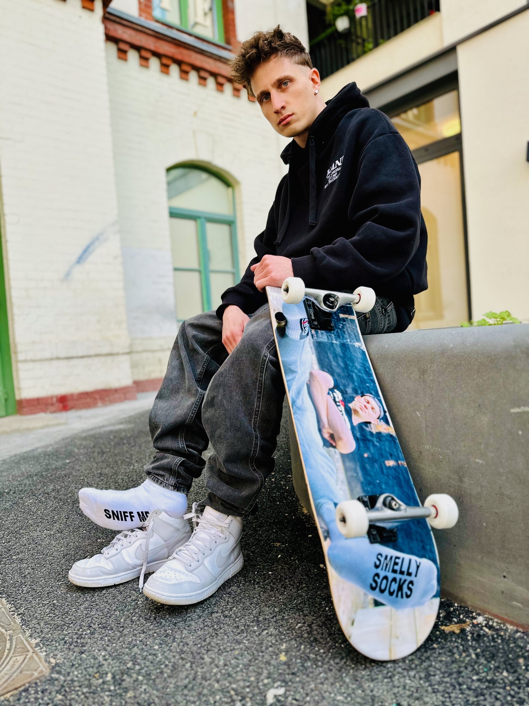 Sk8erboy® SNIFF ME Socks weiß