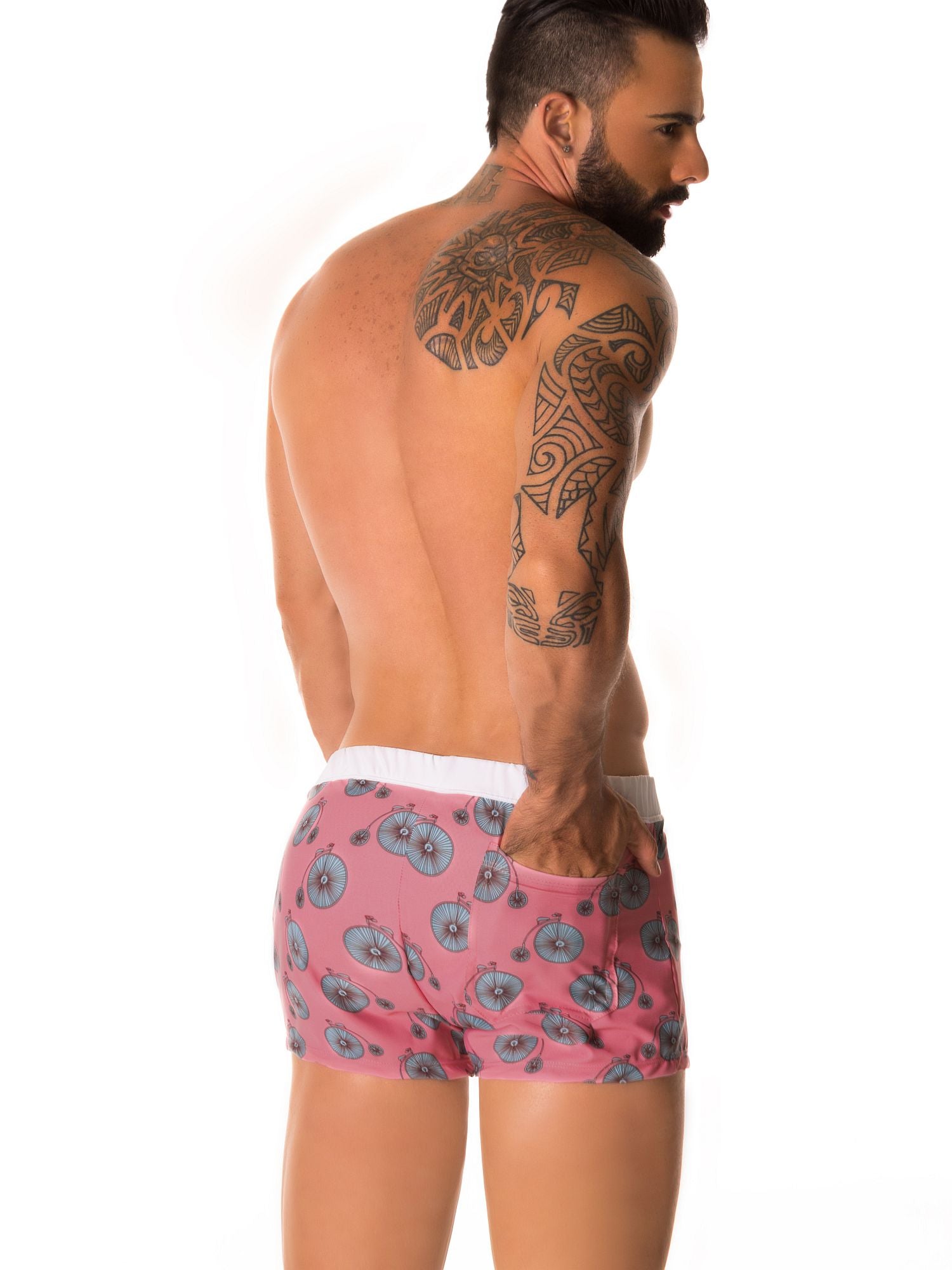 JOR 0215 BIKE kurze Badeshorts, Surfershort Jor Kleidung & Accessoires:Herrenmode:Bademode nudosz.myshopify.com