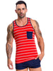 JOR 0601 NAVAL Tank Top Trainingsshirt Jor Kleidung & Accessoires:Herrenmode:Fitnessmode:Sporttops nudosz.myshopify.com