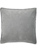 Dekokissen Velours Smoke 52x52cm