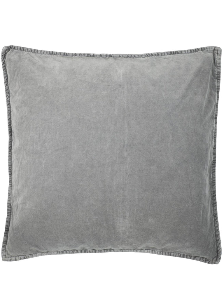 Dekokissen Velours Smoke 52x52cm