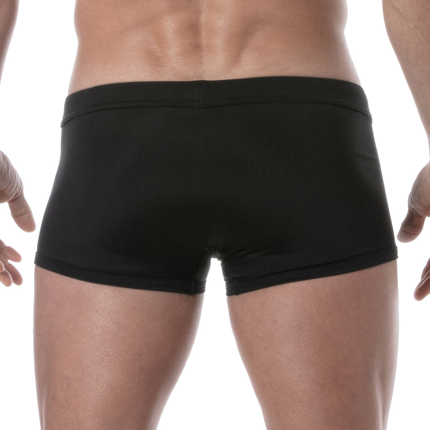 Plain Swim Mini Trunks Black