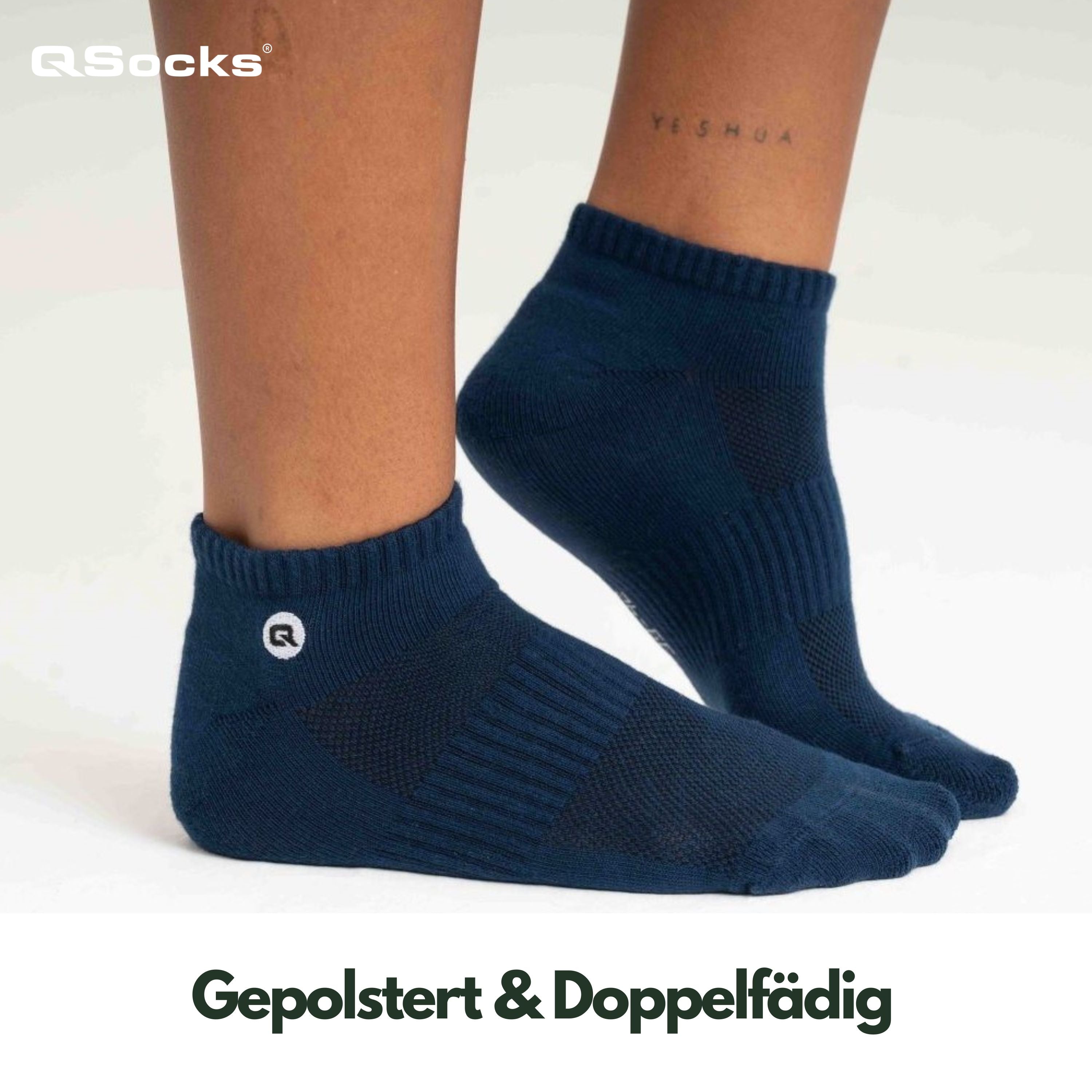 Gepolstert kurze Knöchel Socken für Damen und Herren 6X Paar