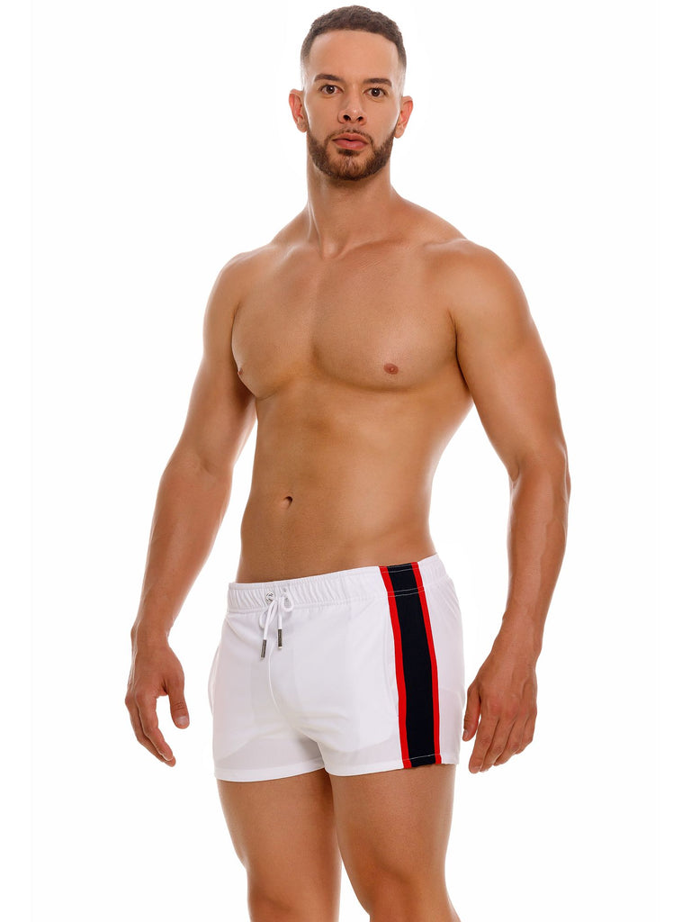 JOR 2115 CANNES Badeshorts Surfershorts bedruckt Streifen Jor Kleidung & Accessoires:Herren:Herrenmode:Bademode nudosz.myshopify.com