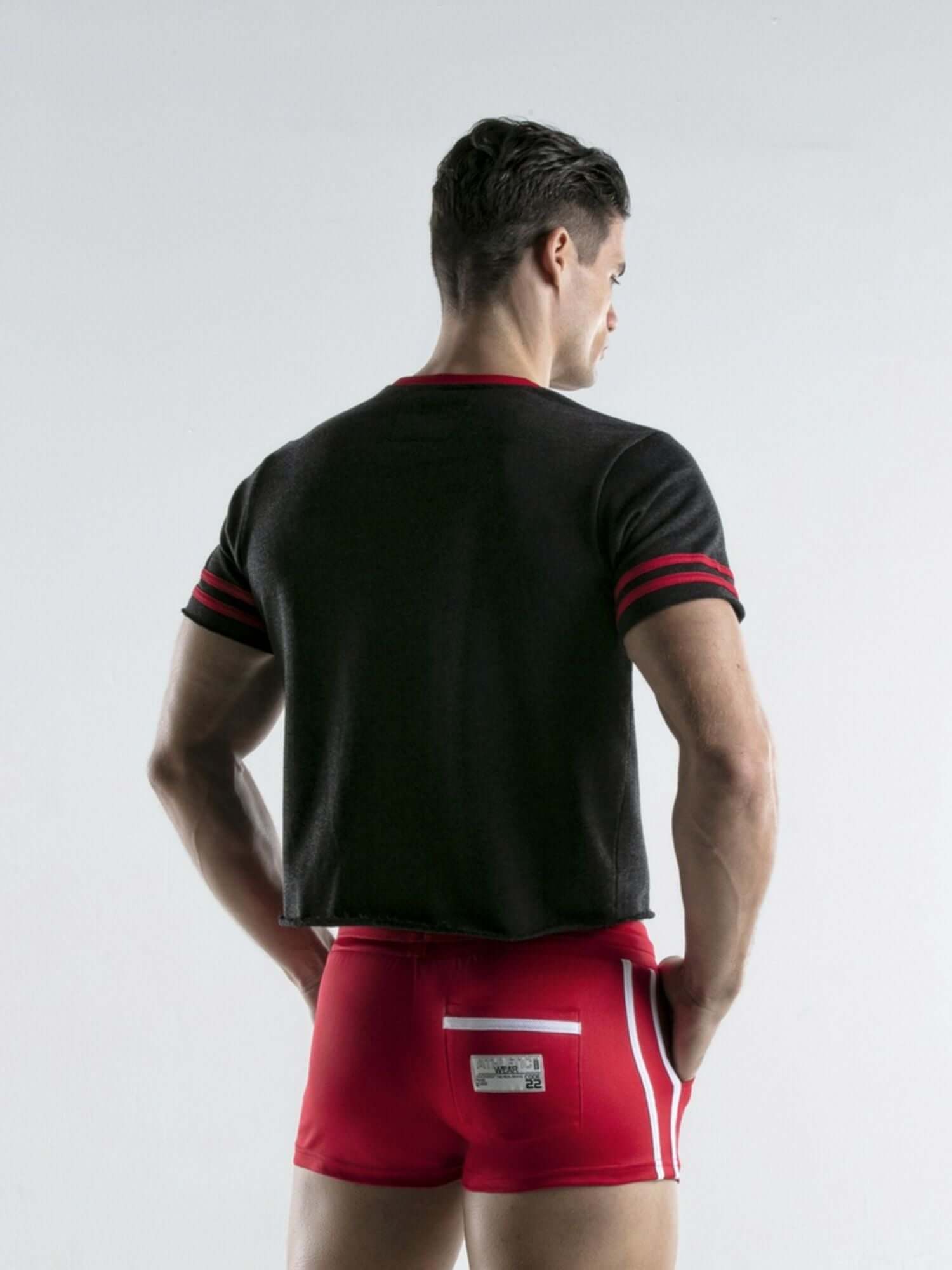 CODE 22 FULL CONTACT Crop Tank Top Code 22 Kleidung & Accessoires:Spezielle Anlässe:Erotik:Bondage Bekleidung nudosz.myshopify.com