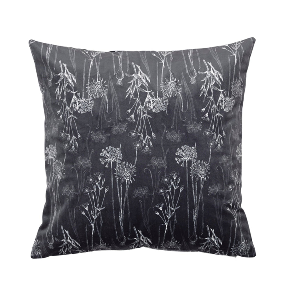 Dekokissen Savea schwarz Samt 50x50cm