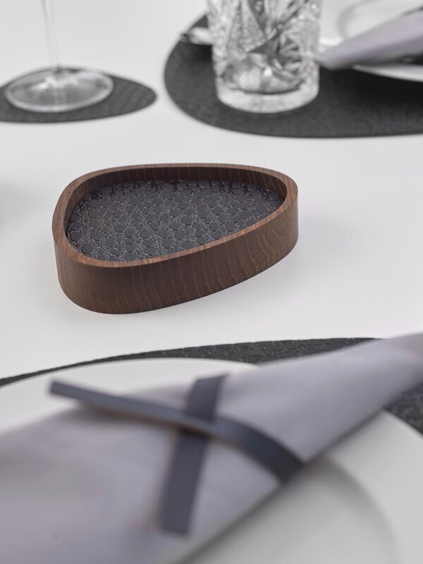 Holzbox für Untersetzer CURVE, in 2 Ausführungen