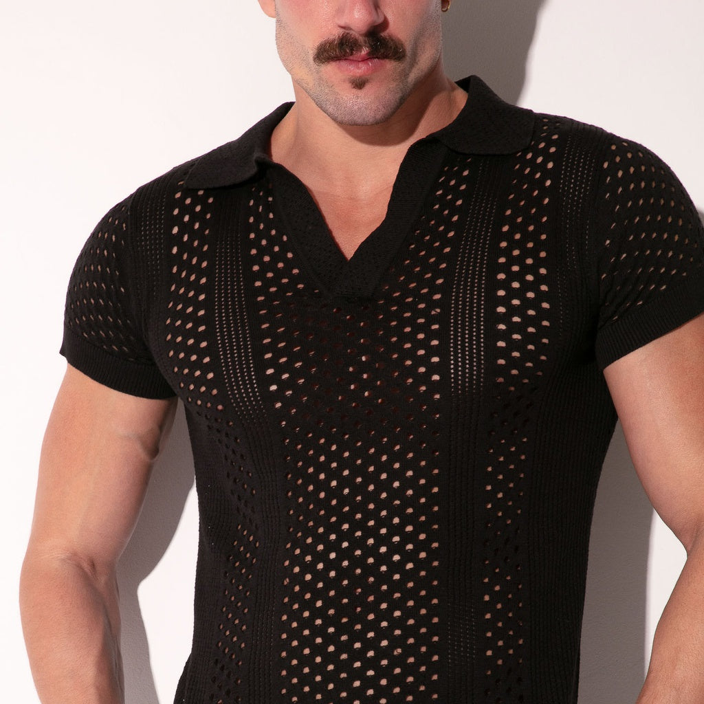 CODE 22 MOSAIC POLO - 7017 Poloshirt, Polohemd