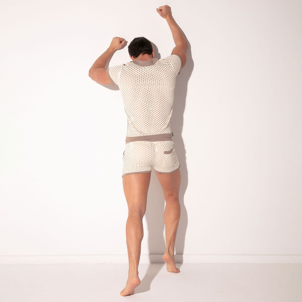 CODE 22 MOSAIC POLO - 7017 Poloshirt, Polohemd