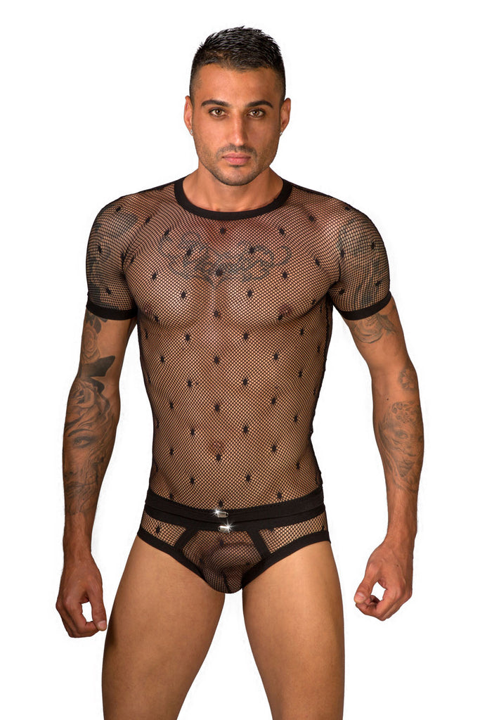 EROS VENEZIANI 7366 transparentes Clubshirt