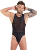 EROS VENEZIANI 7545 String Body - Männer Bodysuit Overall Einteiler Bodyshaper Eros Veneziani Kleidung & Accessoires:Spezielle Anlässe:Erotik:Herrenunterwäsche nudosz.myshopify.com