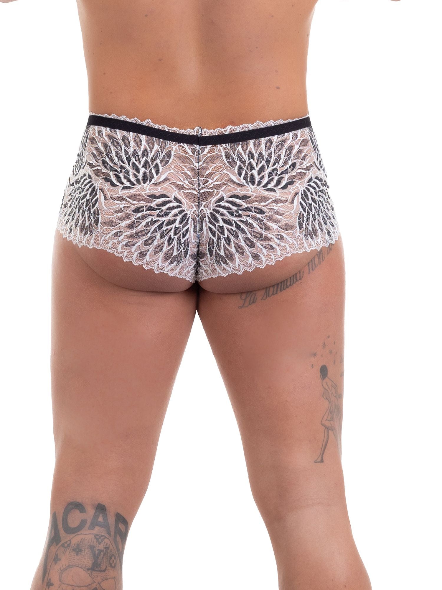 EROS VENEZIANI 7556 Boxer aus filigraner Spitze Eros Veneziani Kleidung & Accessoires:Spezielle Anlässe:Erotik:Herrenunterwäsche nudosz.myshopify.com