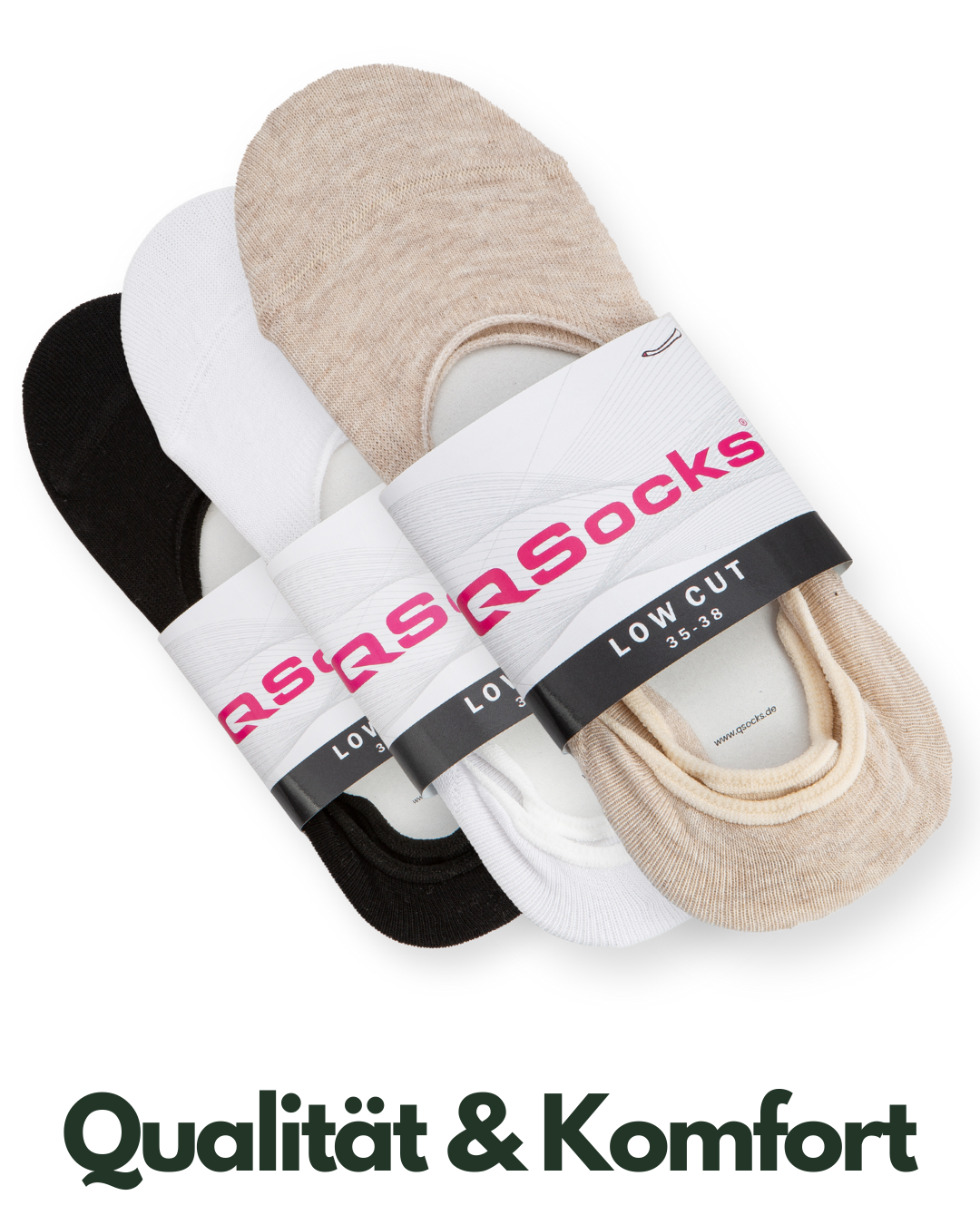 No Show Socken Füßlinge für Damen & Herren 6X Paar