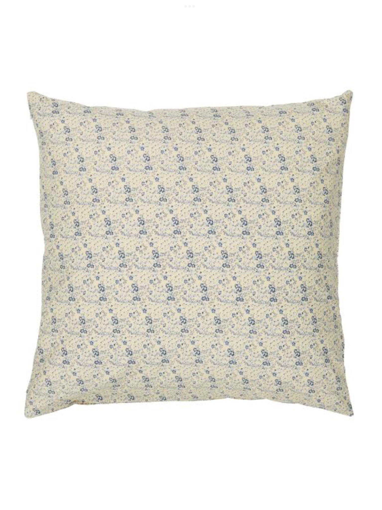 Dekokissen mit blauen Blumen 50x50cm