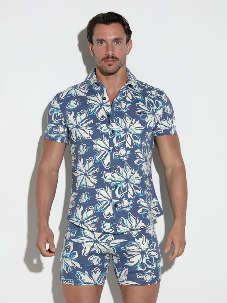 CODE 22 NAVY Stretch Hemd 9721 Code 22 Kleidung & Accessoires:Herren:Herrenmode:Shirts & Hemden:Freizeithemden & Shirts nudosz.myshopify.com