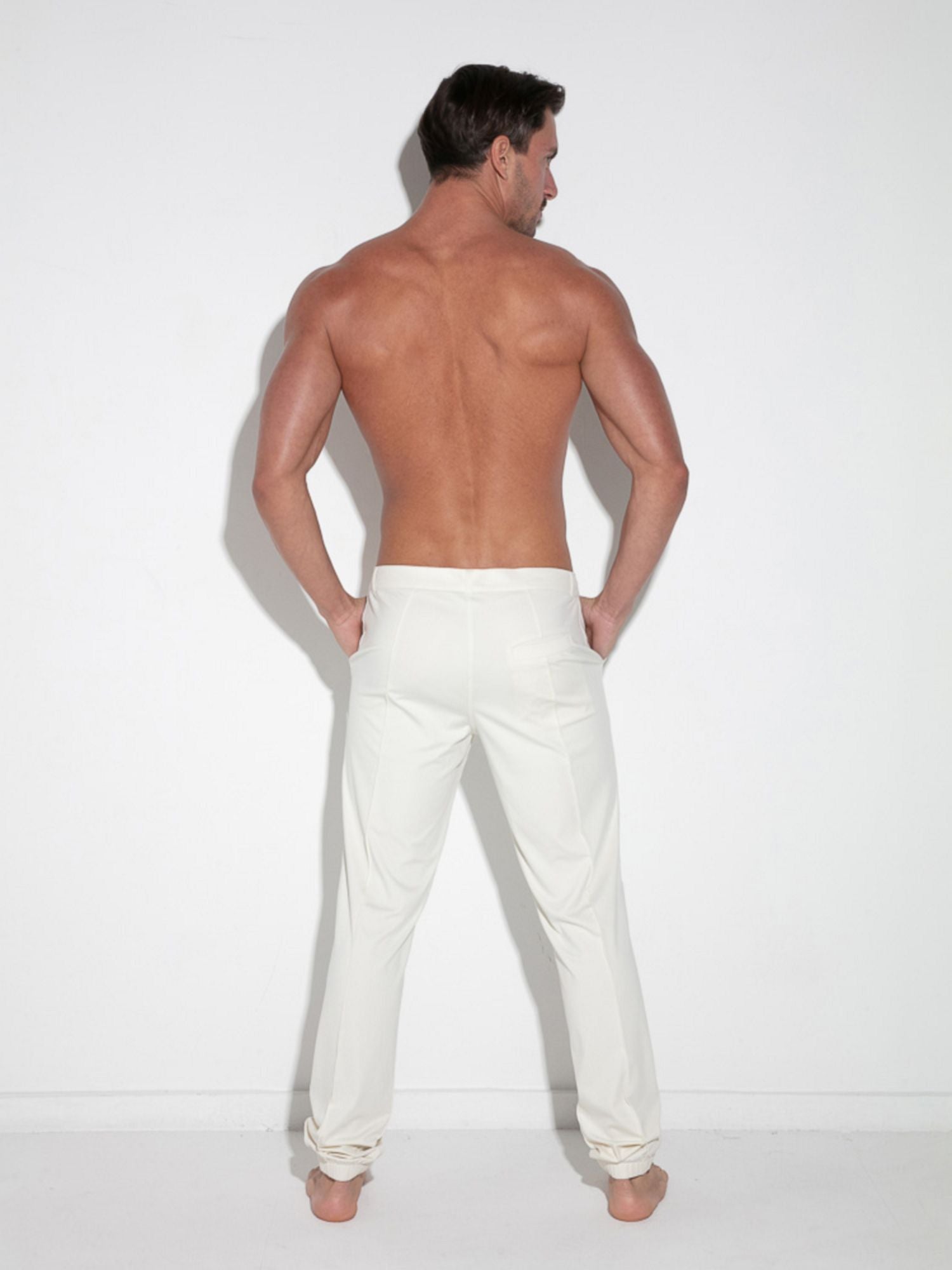 Code 22  SILKY CUFFED PANT 9748 - Stretchhose Code 22 Kleidung & Accessoires:Herrenmode:Jeans nudosz.myshopify.com