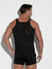 CODE 22 BRIGATE JAQUARD Tank Top 9757 Black Code 22 Kleidung & Accessoires:Herren:Herrenmode:Shirts & Hemden:T-Shirts nudosz.myshopify.com