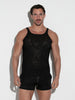 CODE 22 BRIGATE JAQUARD Tank Top 9757 Black Code 22 Kleidung & Accessoires:Herren:Herrenmode:Shirts & Hemden:T-Shirts nudosz.myshopify.com