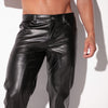 Code 22  SF LEATHERETTE 5 POCKET PANT, 9783