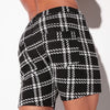 Code 22 - CAMERON PLAID SHORT 9792, kurze Chinohose in Karomuster