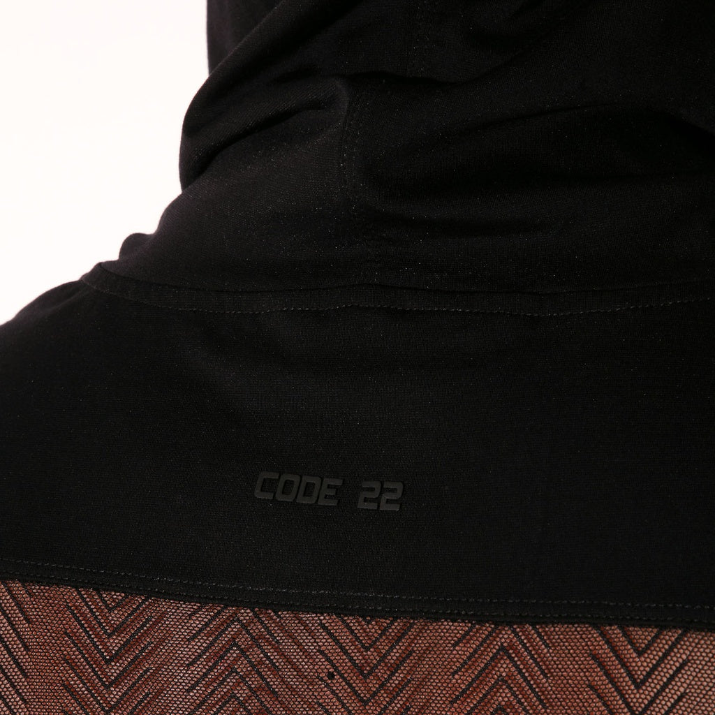 CODE 22 ROCK HOODY 9825, ärmelloses Kapuzenshirt