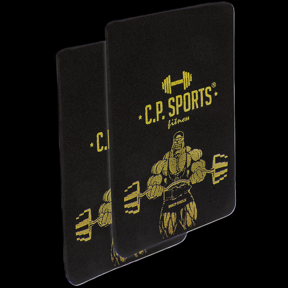 Power Grip Handflächenschützer - Griffpolster Gold"bodybuilder Gold" - C.P. Sports - F17