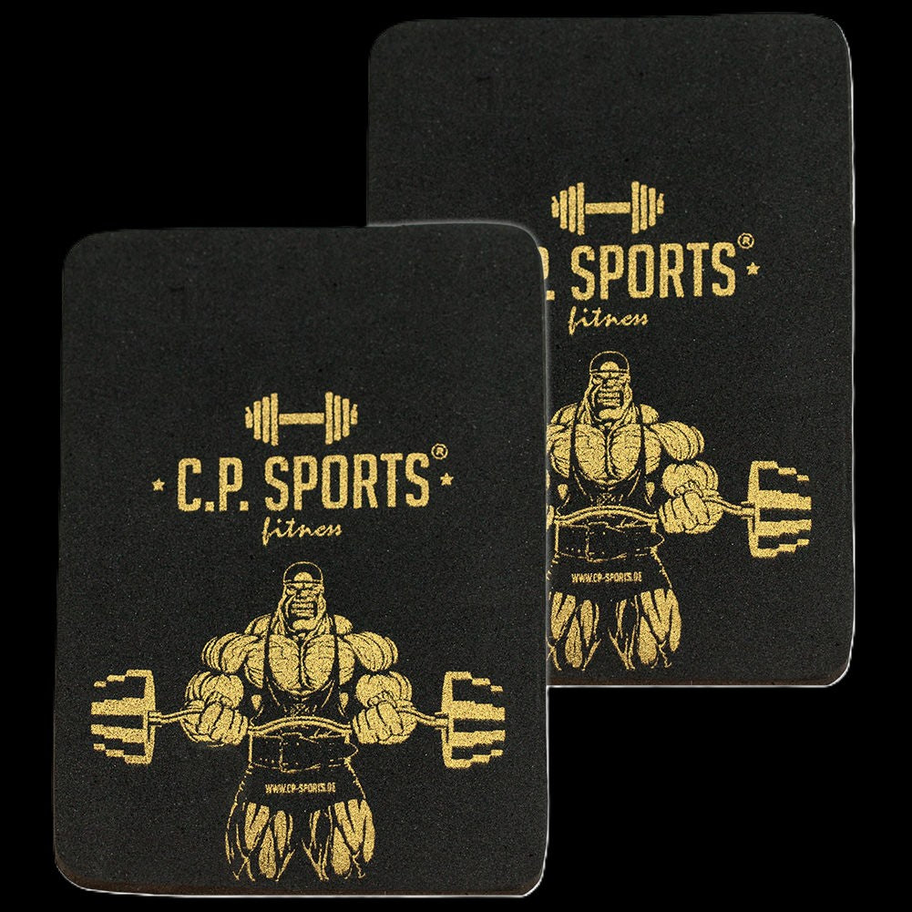 Power Grip Handflächenschützer - Griffpolster Gold"bodybuilder Gold" - C.P. Sports - F17