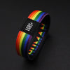 LGBT+ Armband (DUO) - Rainbow & Human
