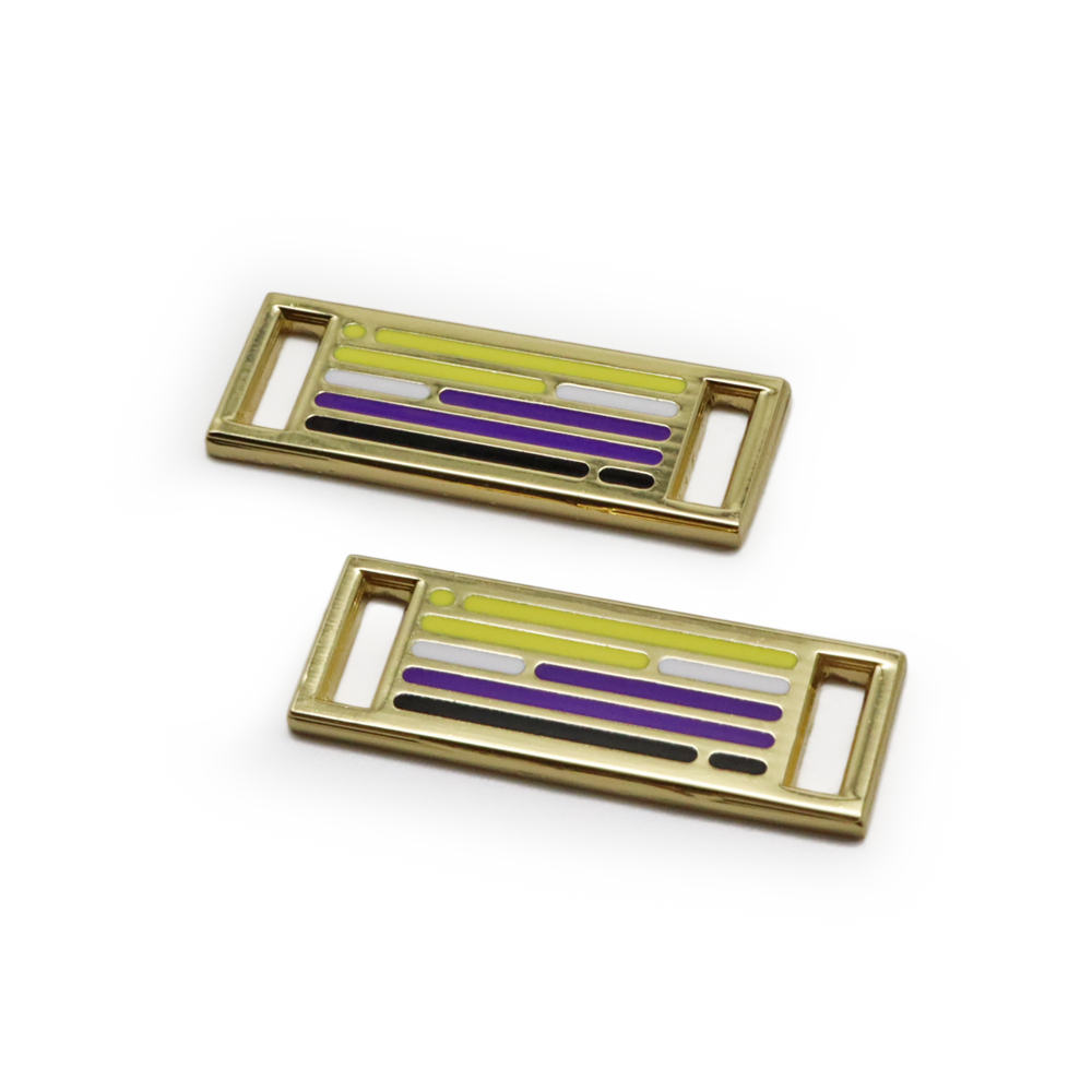 2x Diversity Schnürsenkel Badge