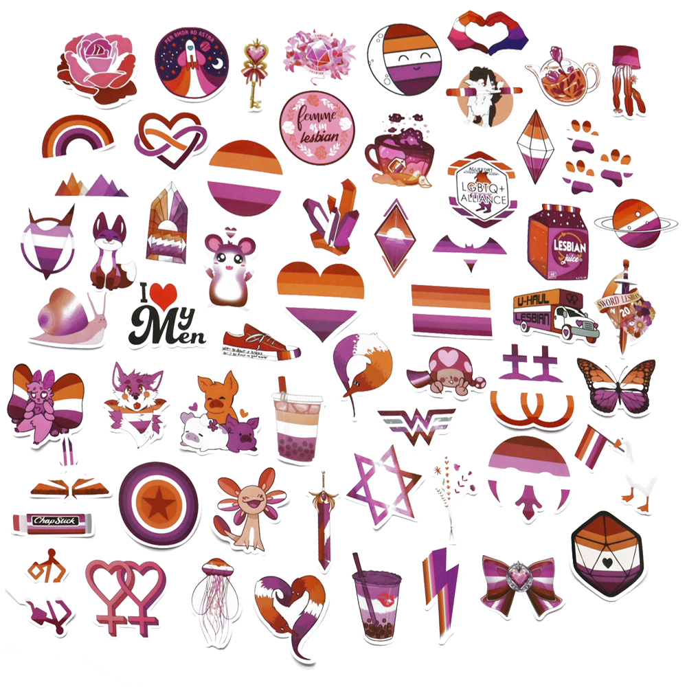 LGBTQ Sticker Set (> 50 Motive)
