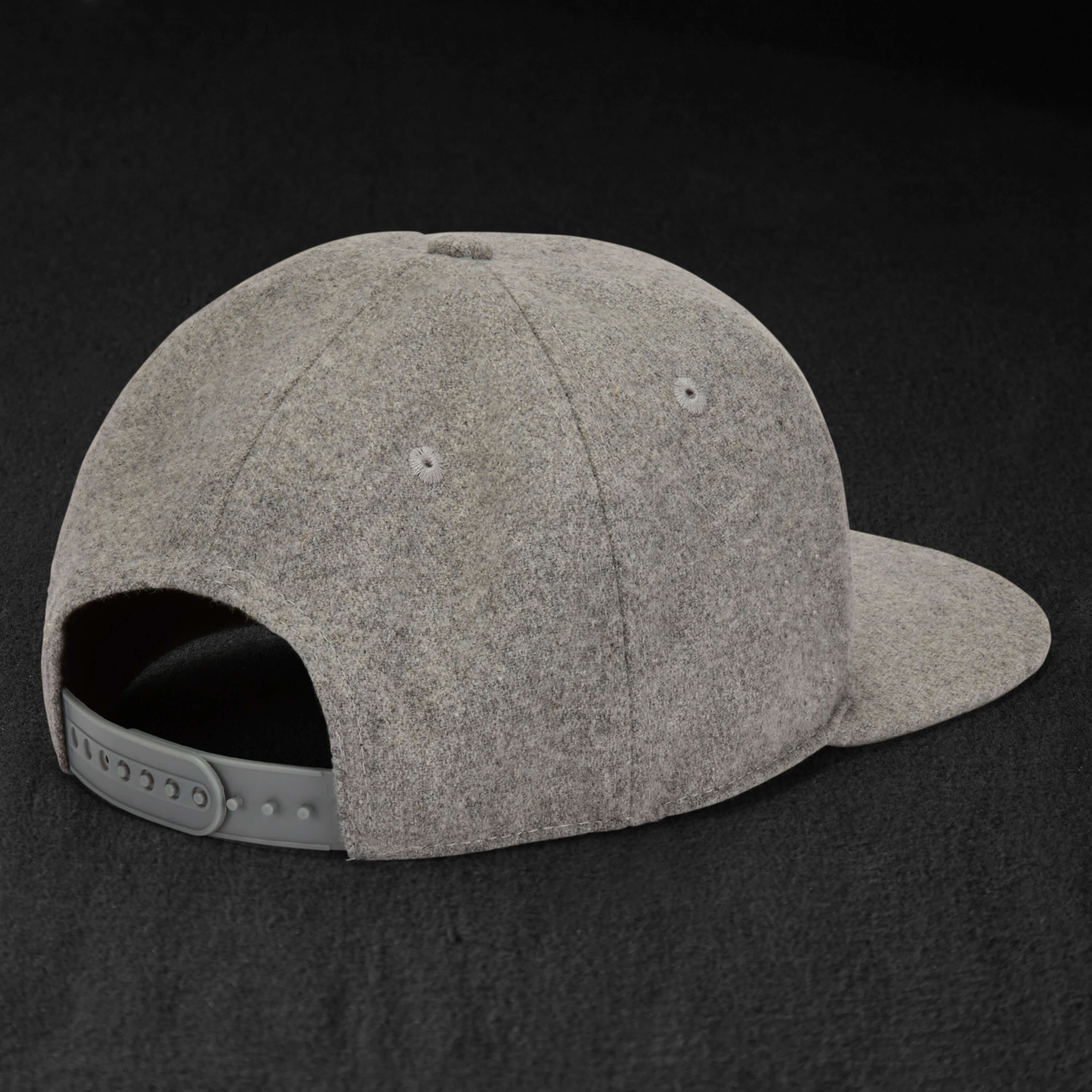 Snapback Cap - Granite & White Pablo & Capone Caps nudosz.myshopify.com