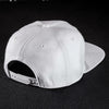 Snapback Cap - White & White