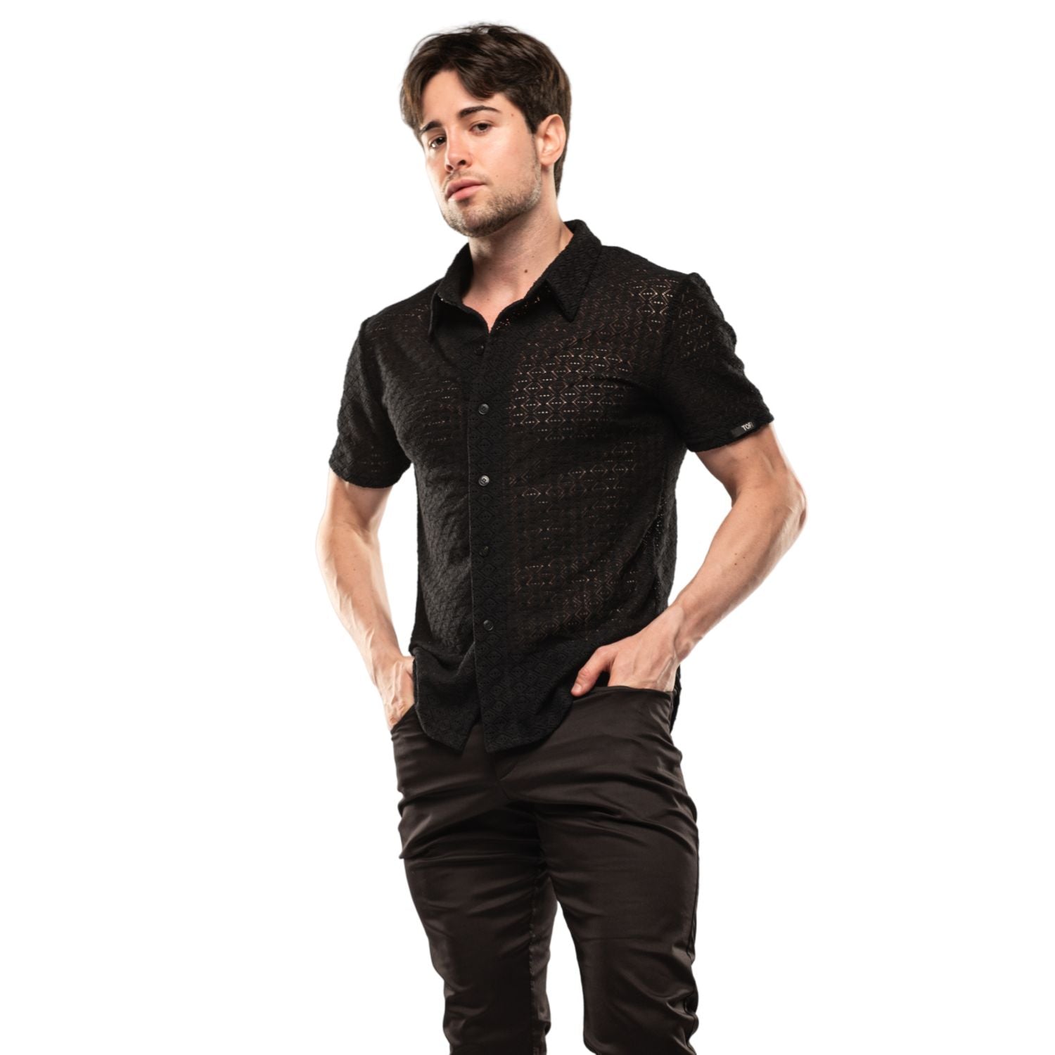 Riviera Short Sleeve Shirt Black