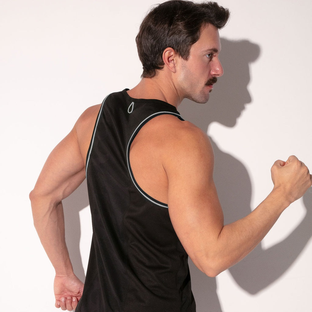 Code 22 SWEAT IT TANK, ärmelloses Stringer Shirt 9941