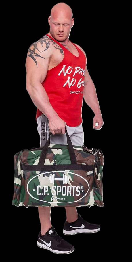 Sporttasche Camouflage Grün - C.P. Sports -S5