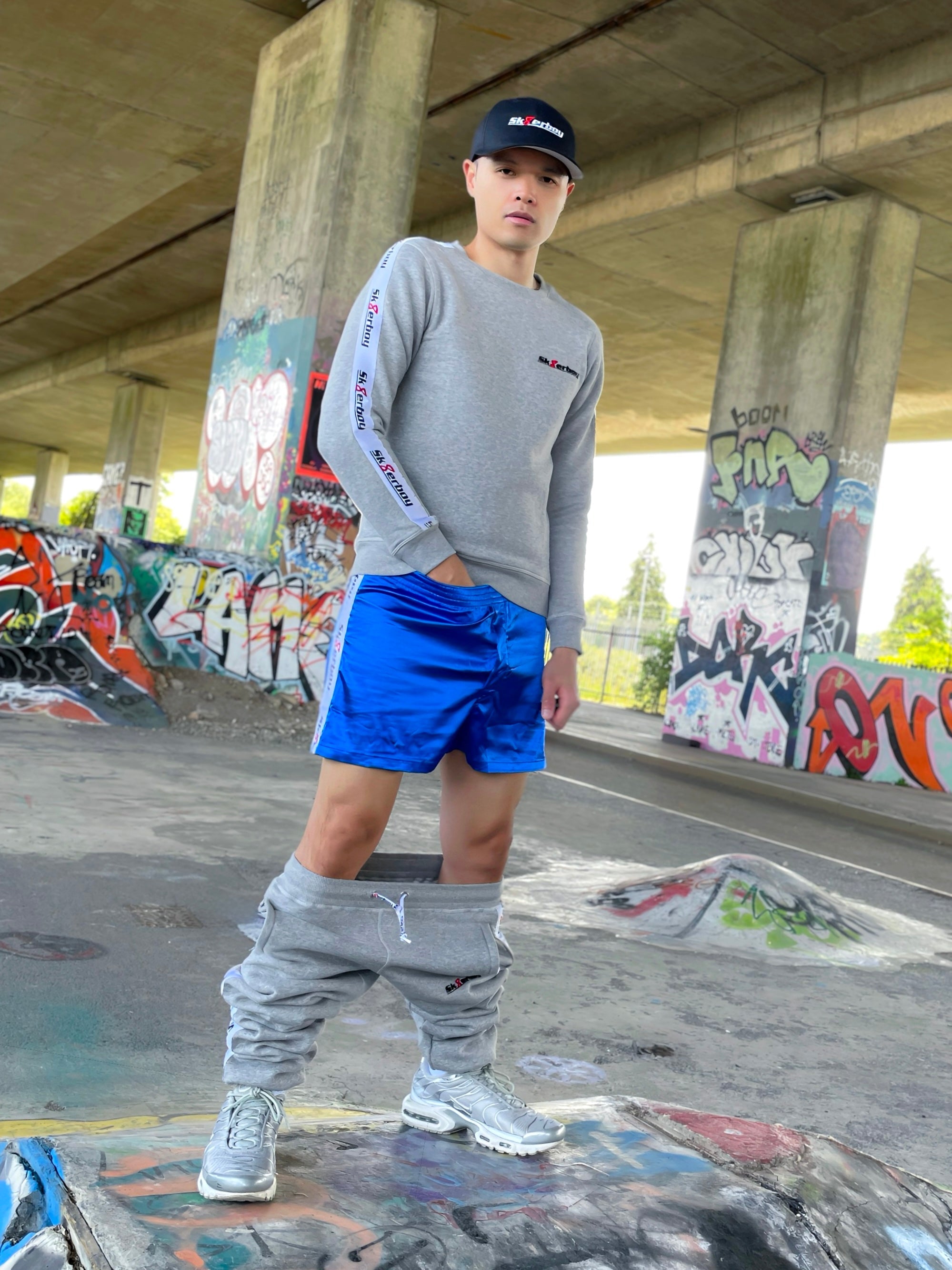 Sk8erboy® Shiny Boxershorts royalblau Sk8erboy® Underwear nudosz.myshopify.com