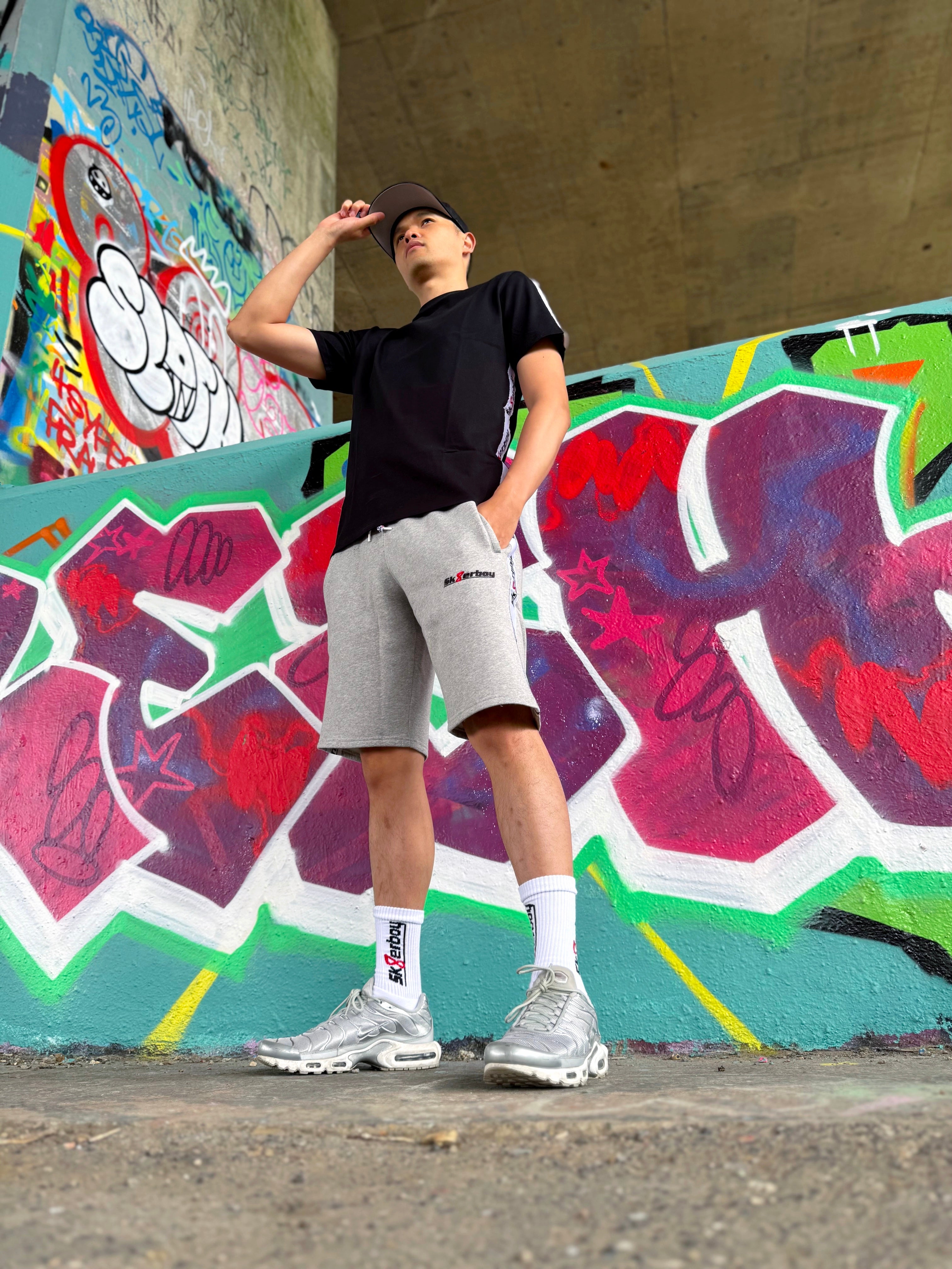 Sk8erboy® Heavy Sweatshorts grau Sk8erboy® product_type nudosz.myshopify.com
