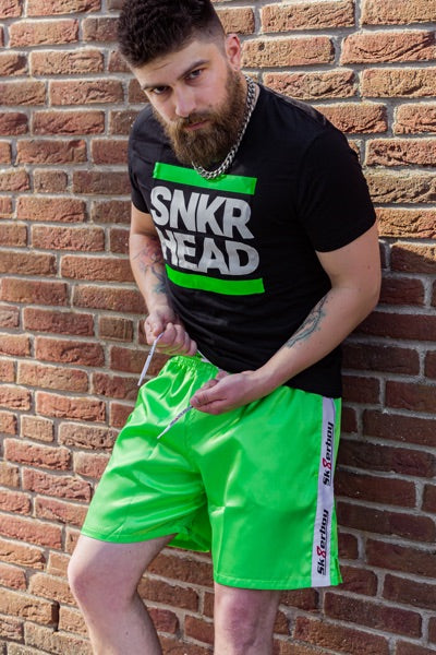 Sk8erboy® Sportshorts	neon-grün Sk8erboy® Shorts nudosz.myshopify.com
