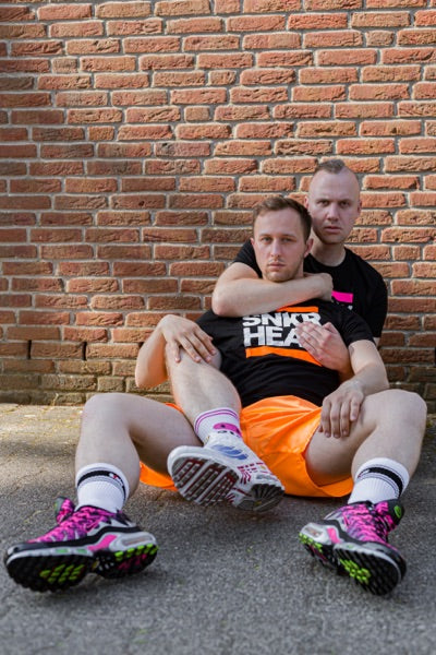 Sk8erboy® Sportshorts neon-orange Sk8erboy® Shorts nudosz.myshopify.com