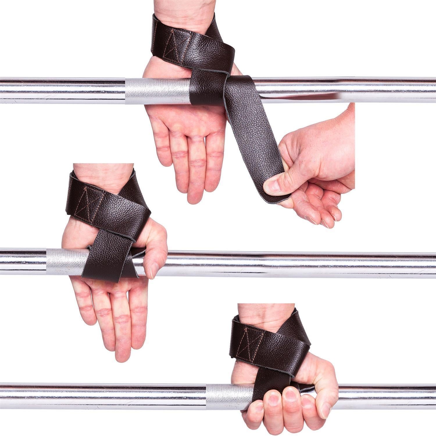 Zughilfen  Profi- Leder - Dunkel Braun - T12-5